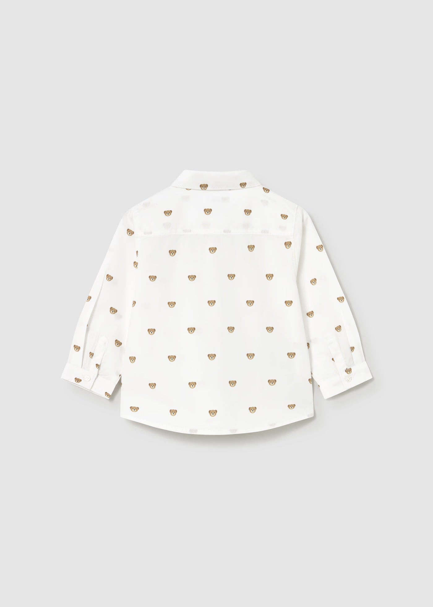 Conjunto Camisa Estampada de Osos y Pantalón de Pana | Mayoral