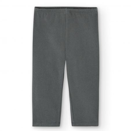Leggings grises Boboli de Cachaboo, con diseño básico y ajustado.