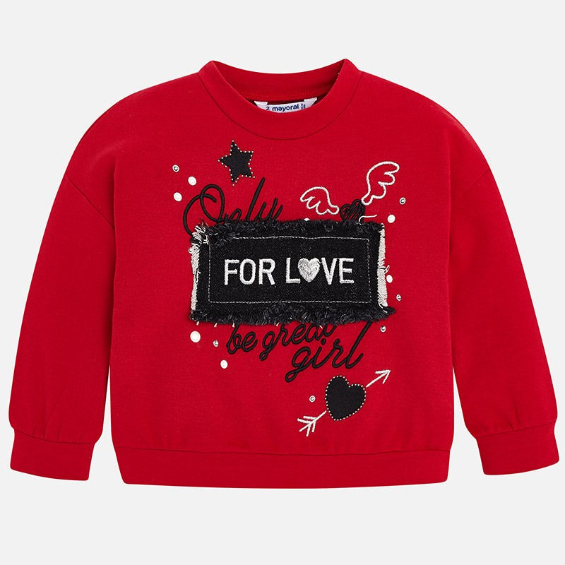 Conjunto “For Love” Rojo y Negro (2 piezas) - Mayoral