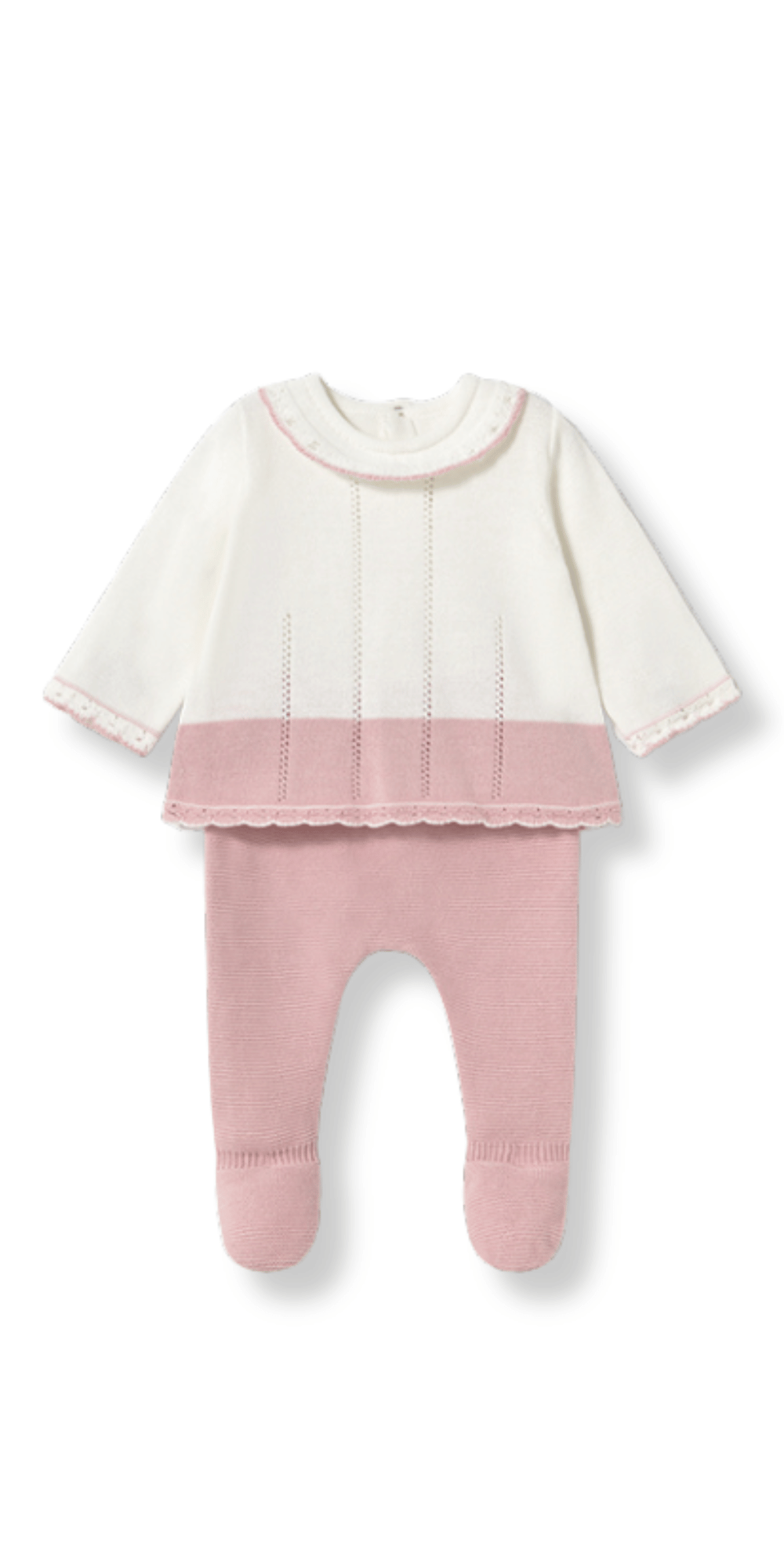 👶✨Traje recién nacido rosa - Mayoral