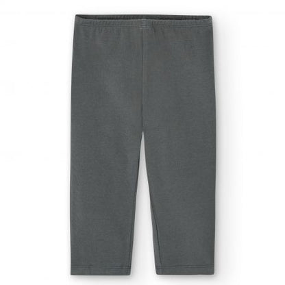 Leggings grises Boboli de Cachaboo, con diseño básico y ajustado.