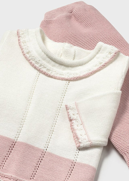 Traje recién nacido rosa - Mayoral